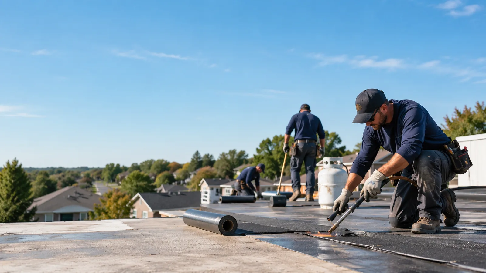 Flat Roof Leak Repair providers in Melstone, MT